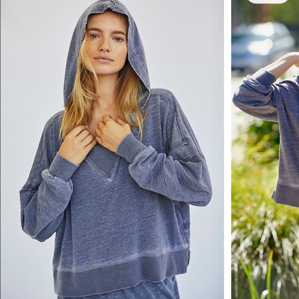 Blueberry color sweatshirt